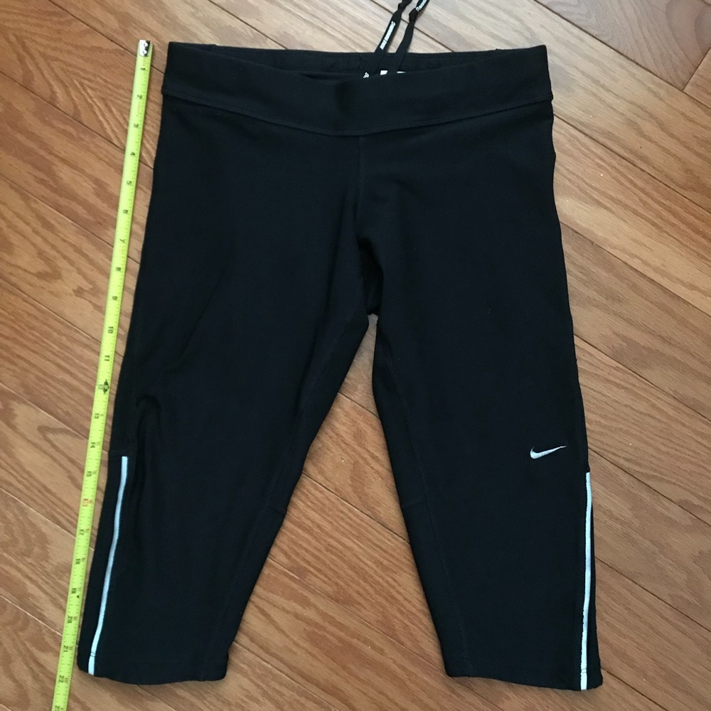NIKE Dri-fit Cropped Running Leggings